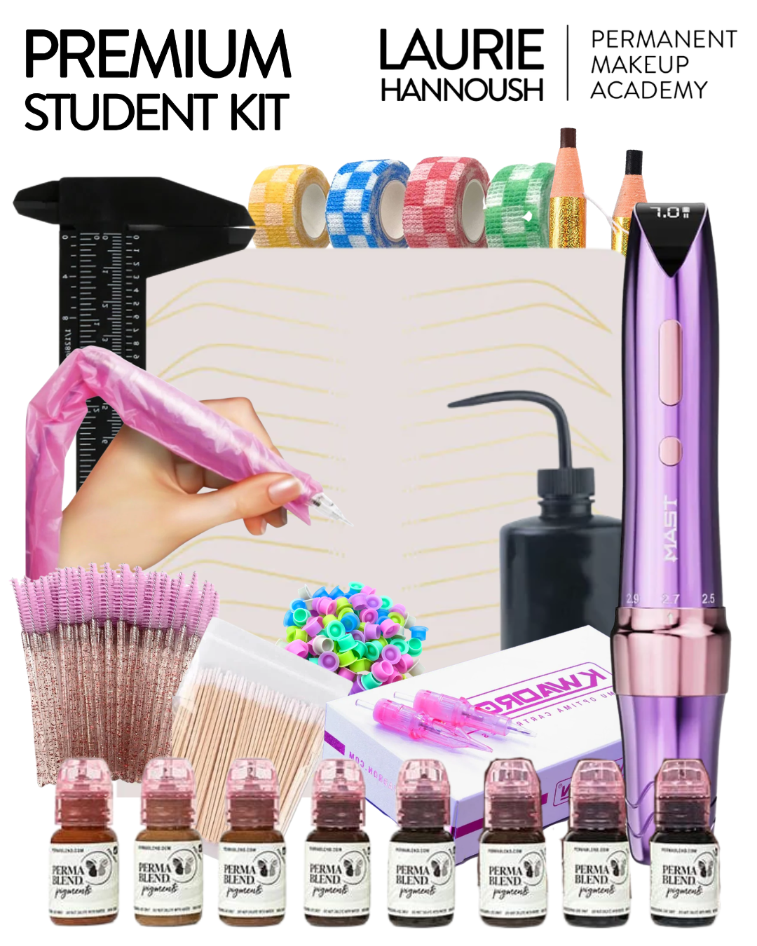 upgrade to our PREMIUM STUDENT KIT - Laurie Hannoush Permanent Makeup Academy