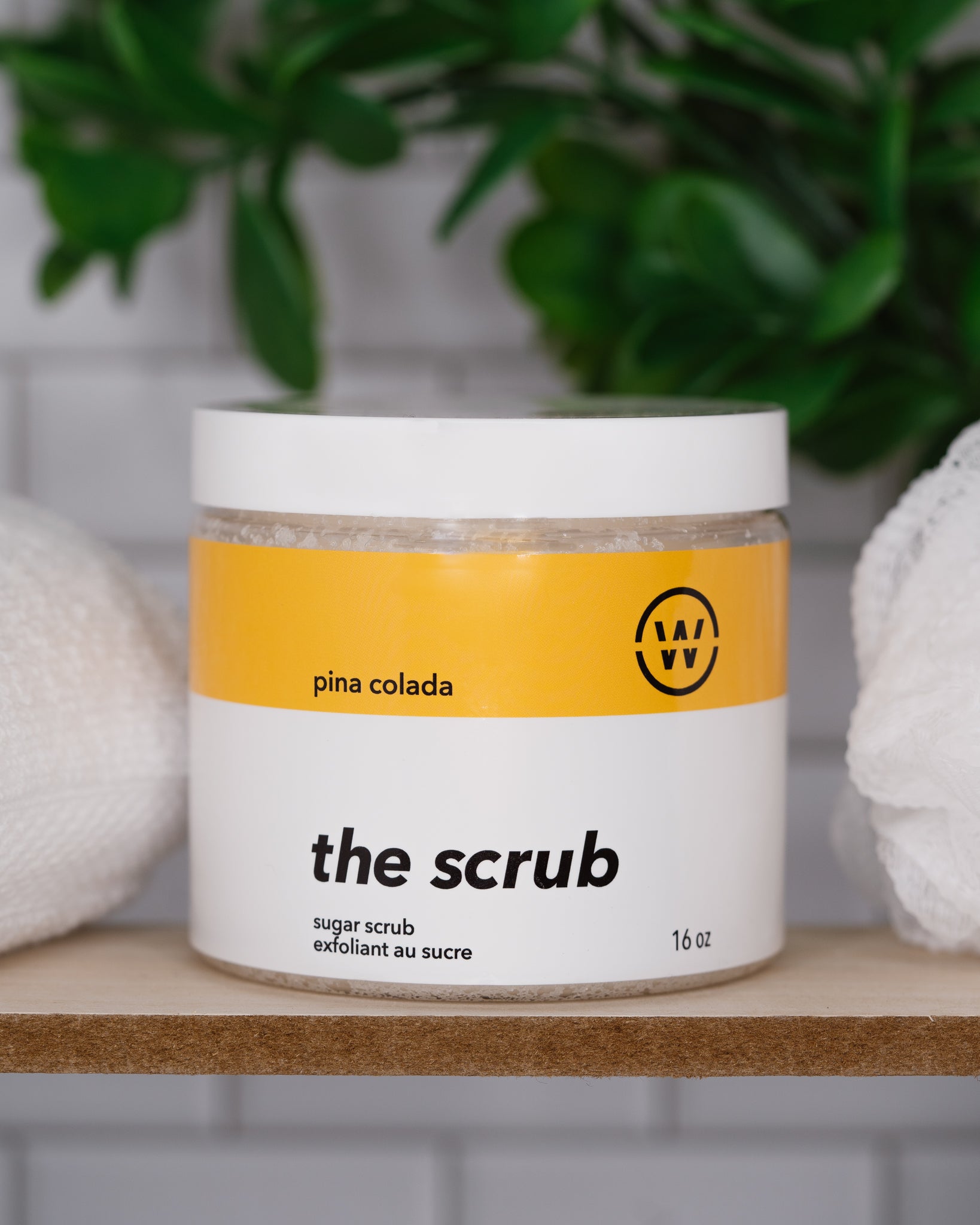 The Scrub (16 oz) LARGE Pina Colada